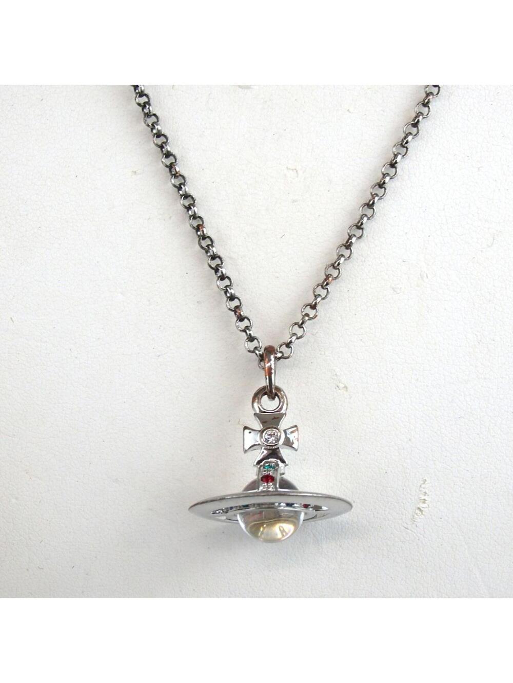 Authentic Vivienne Westwood orb necklace metal[Used]